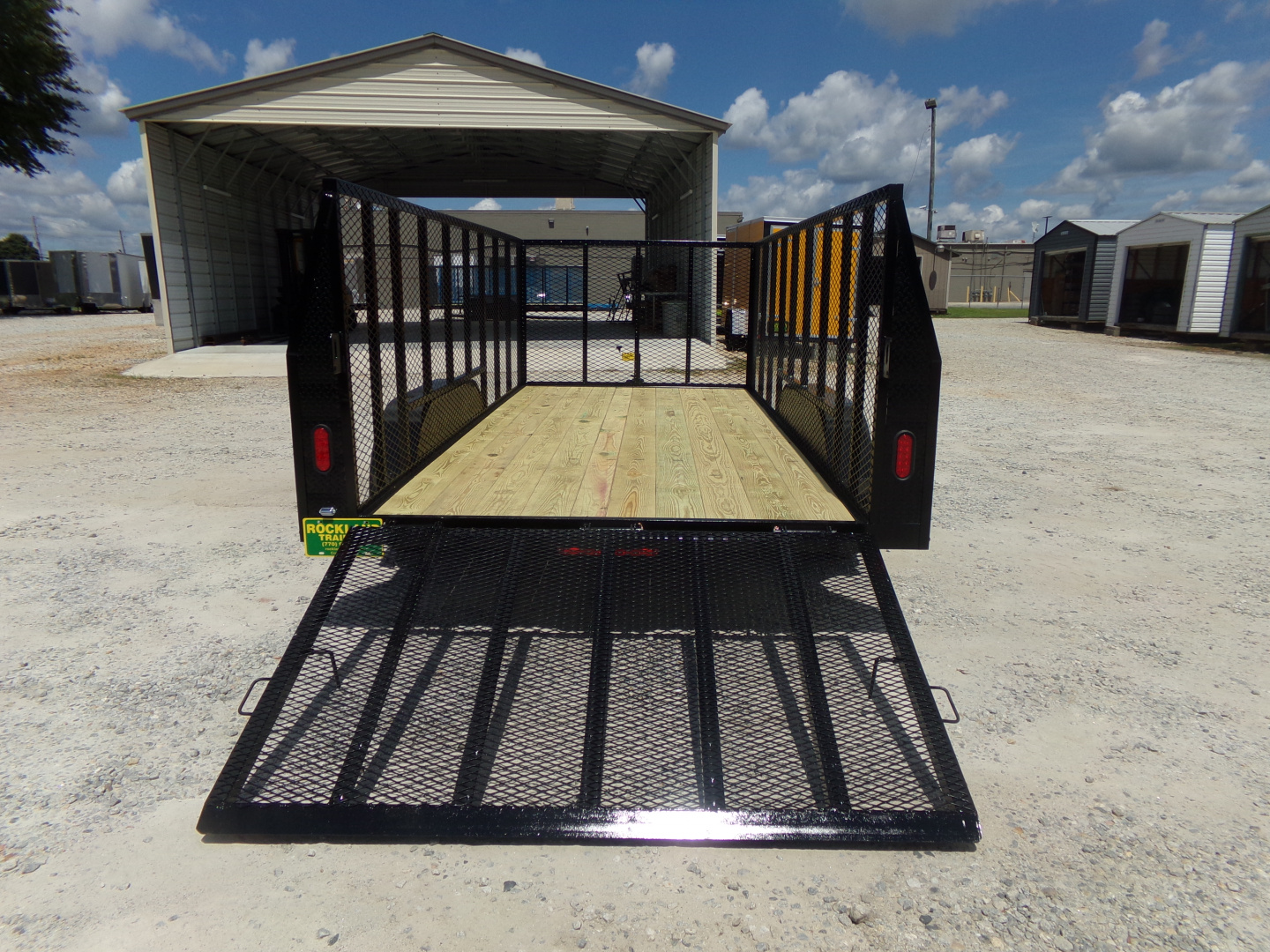 New 2026 Tuff Dawg Trailers 6.4X14 Yard Pup Utility Trailer