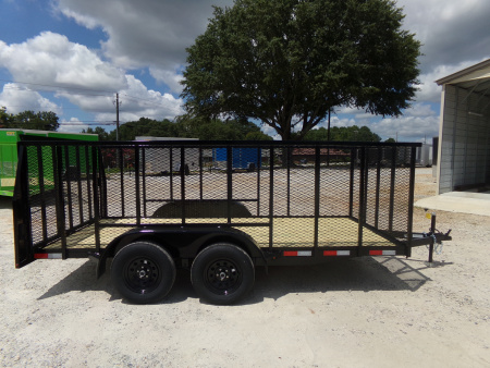 New 2026 Tuff Dawg Trailers 6.4X14 Yard Pup Utility Trailer