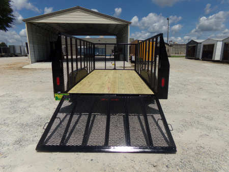 New 2026 Tuff Dawg Trailers 6.4X14 Yard Pup Utility Trailer