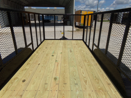 New 2026 Tuff Dawg Trailers 6.4X14 Yard Pup Utility Trailer