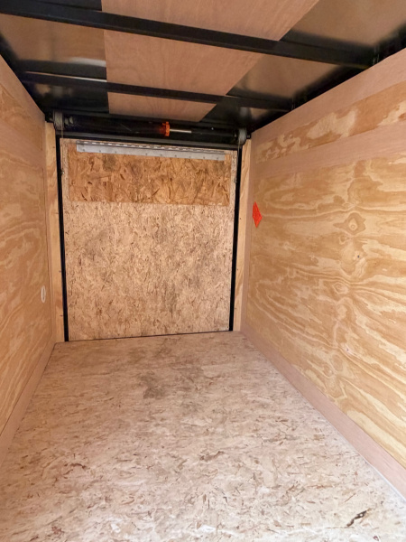 New 2026 5 x 10 Enclosed Cross Trailers Beta Cargo / Enclosed Trailer With Spare Tire and Ramp Door