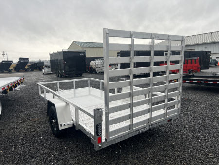 Used 2026 Black Rhino LS 6x12 3K Wood Deck Utility Trailer