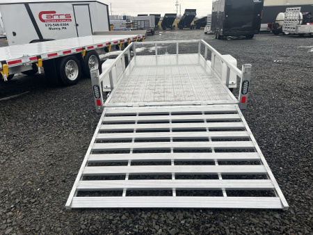 Used 2026 Black Rhino LS 6x12 3K Wood Deck Utility Trailer