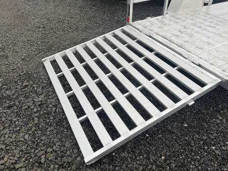 Used 2026 Black Rhino LS 6x12 3K Wood Deck Utility Trailer