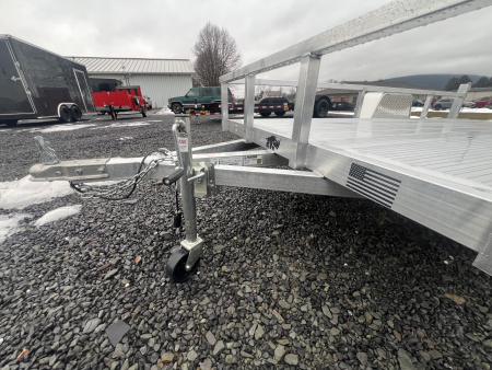 Used 2026 Black Rhino LS 6x12 3K Wood Deck Utility Trailer