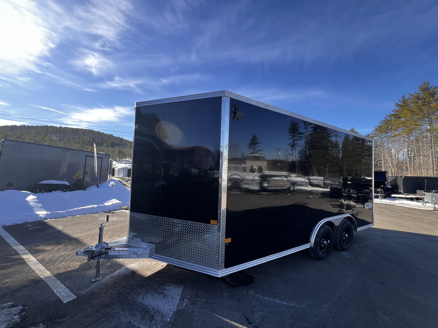 New 2026 High Country 8.5X16 +3ft v-nose/ Full Aluminum/ 7' interior- 7000GVW