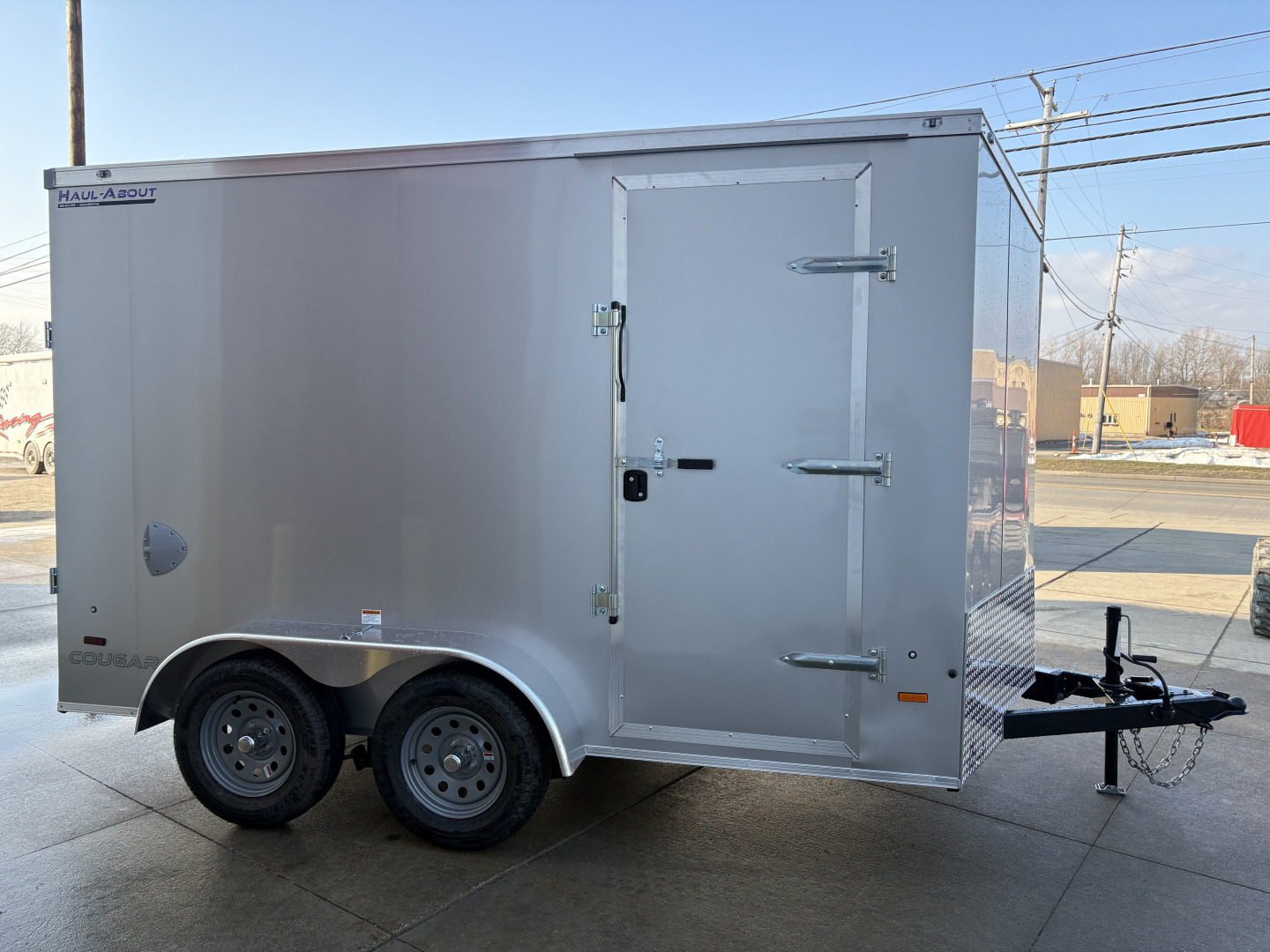 New 2026 Haul About Trailers 7'X12' COUGAR Cargo / Enclosed Trailer
