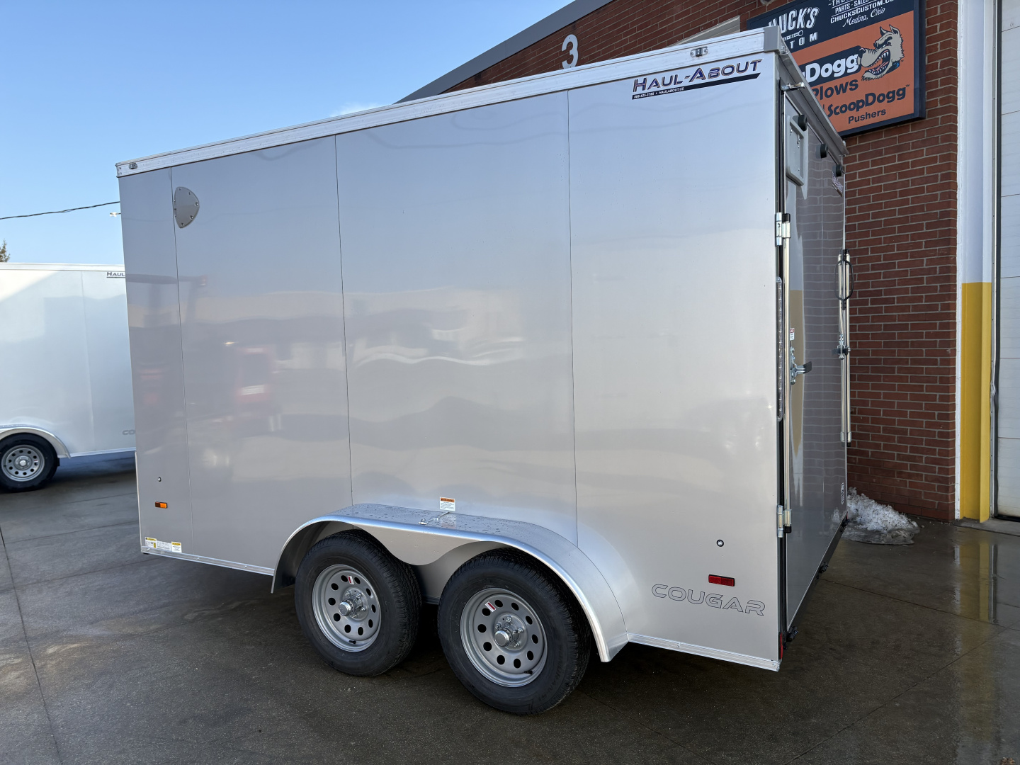 New 2026 Haul About Trailers 7'X12' COUGAR Cargo / Enclosed Trailer