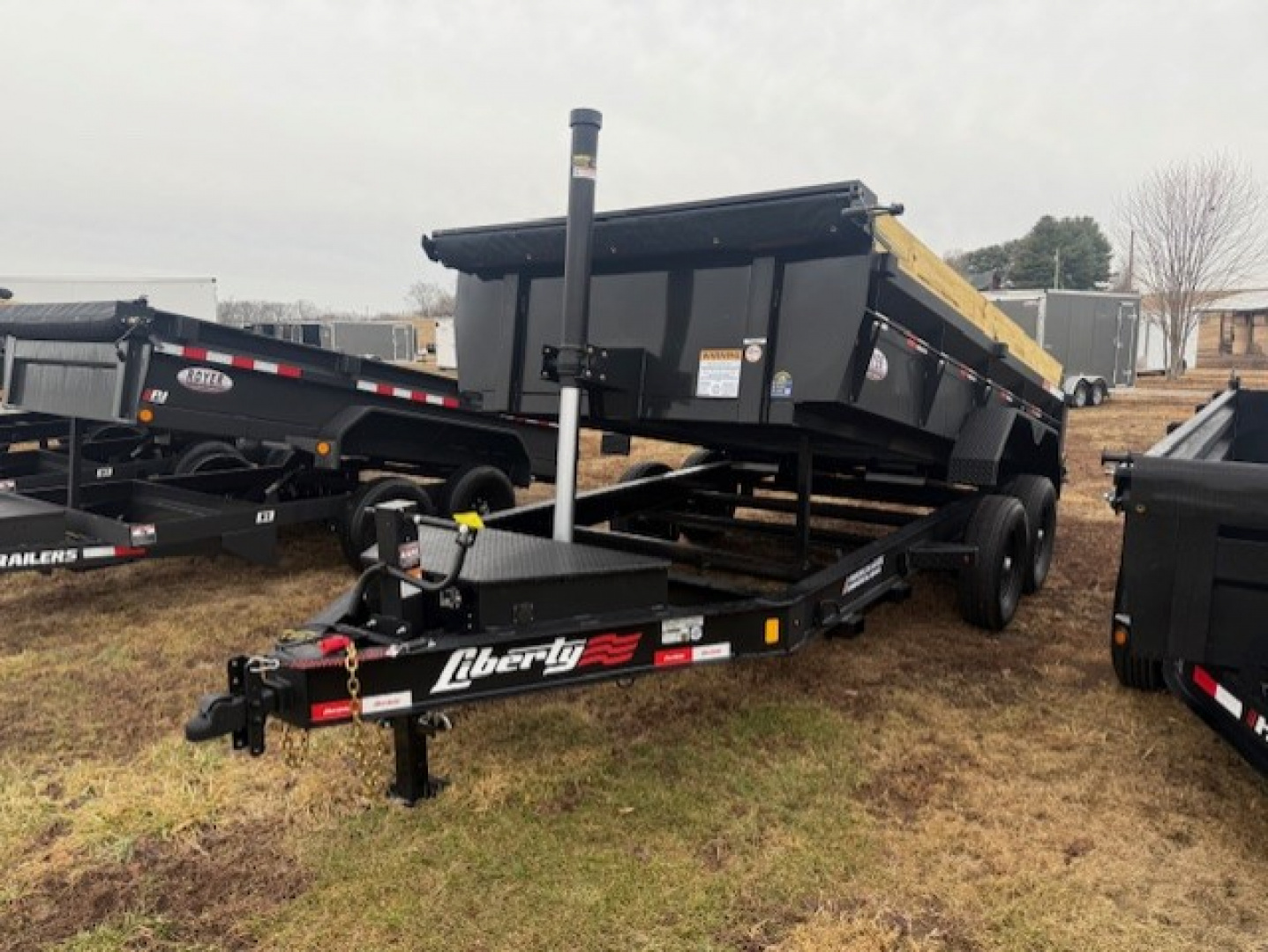 New 2026 Liberty 83X14 LIBERTY 15.4K Telescopic Dump Trailer