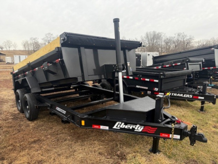 New 2026 Liberty 83X14 LIBERTY 15.4K Telescopic Dump Trailer