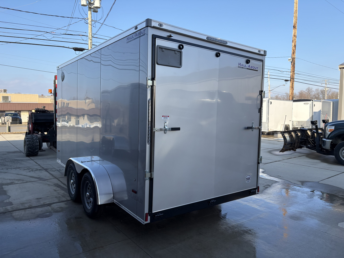New 2026 Haul About Trailers 7'X14' COUGAR Cargo / Enclosed Trailer