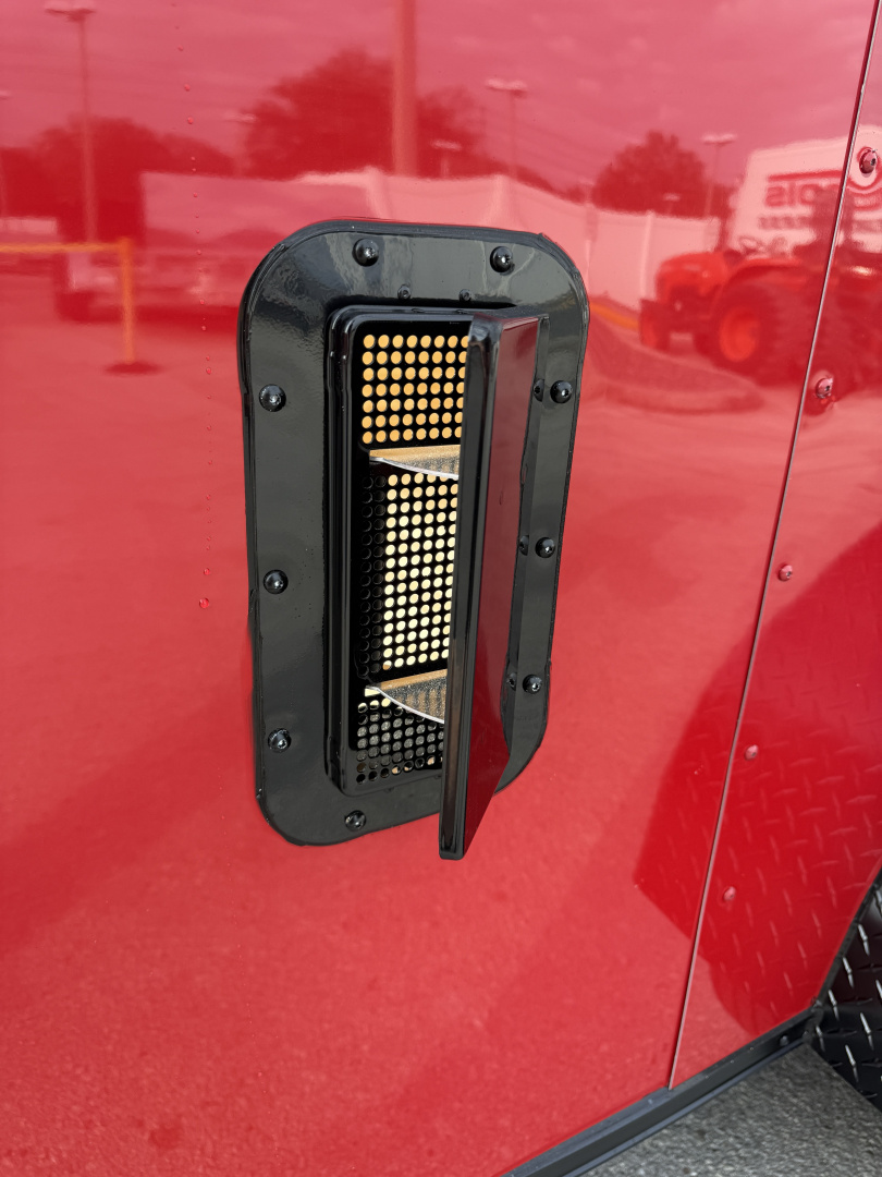 New 2026 Rock Solid Cargo 7x14 7K Rear Ramp Door Black Out Pkg Cargo / Enclosed Trailer