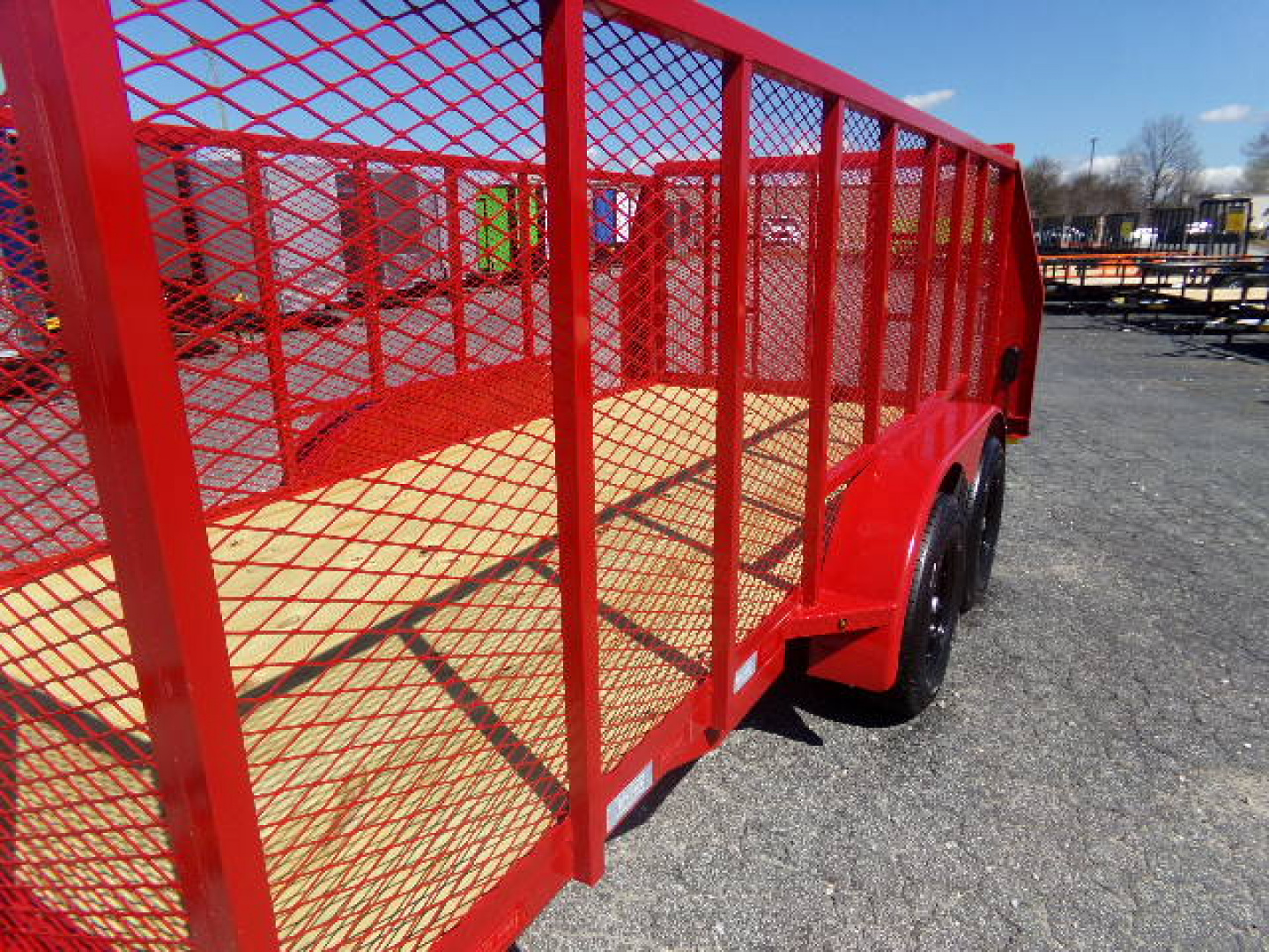New 2026 Tuff Dawg Trailers 6.4X14 Yard Pup Utility Trailer