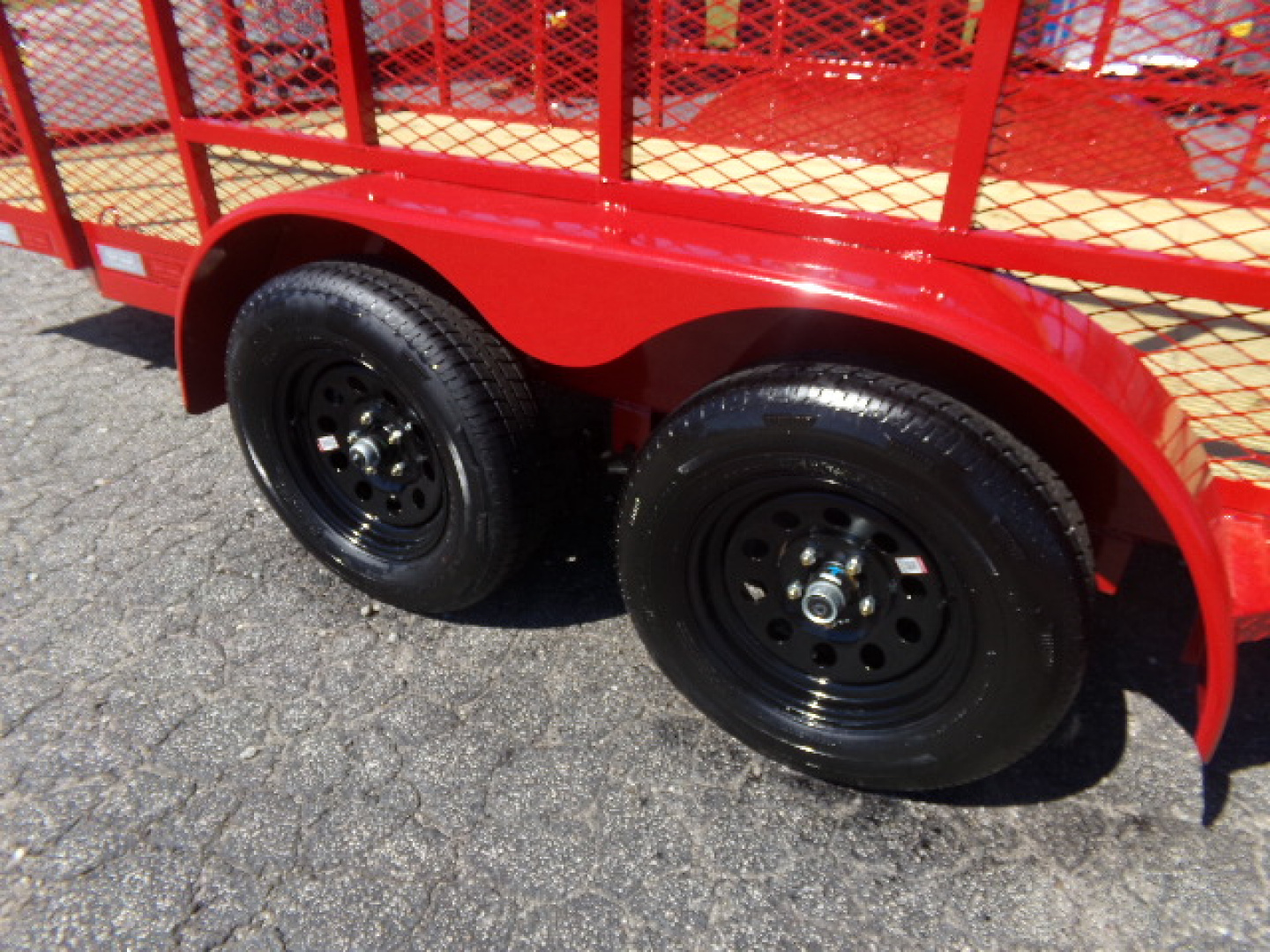 New 2026 Tuff Dawg Trailers 6.4X14 Yard Pup Utility Trailer