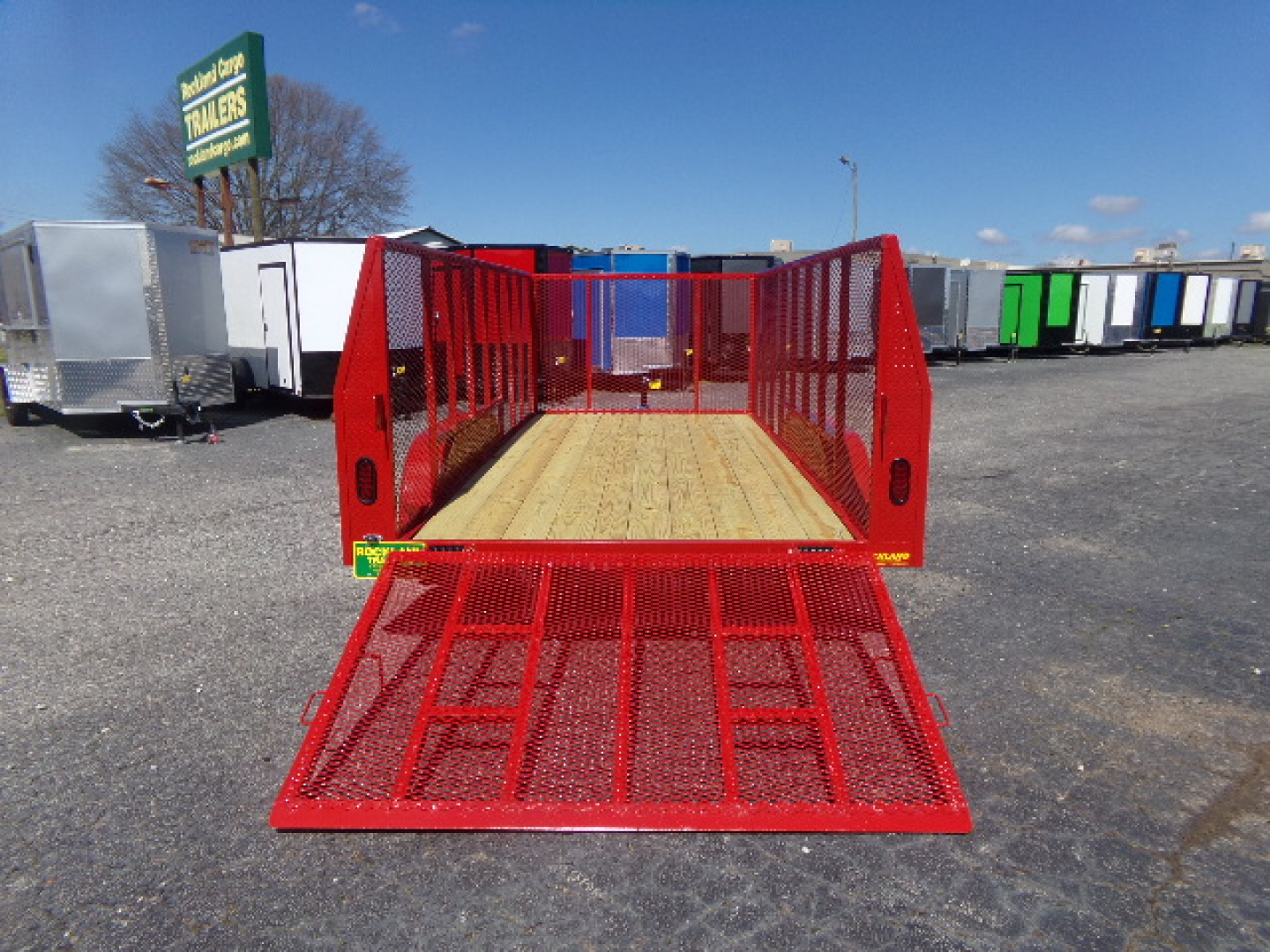 New 2026 Tuff Dawg Trailers 6.4X14 Yard Pup Utility Trailer