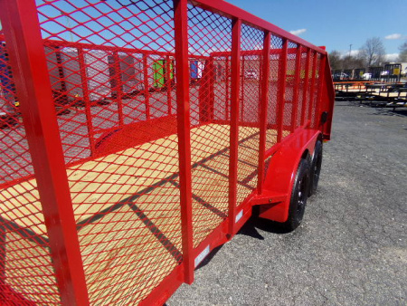 New 2026 Tuff Dawg Trailers 6.4X14 Yard Pup Utility Trailer