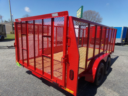 New 2026 Tuff Dawg Trailers 6.4X14 Yard Pup Utility Trailer