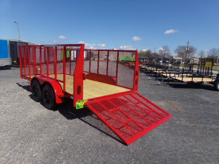 New 2026 Tuff Dawg Trailers 6.4X14 Yard Pup Utility Trailer