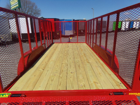 New 2026 Tuff Dawg Trailers 6.4X14 Yard Pup Utility Trailer