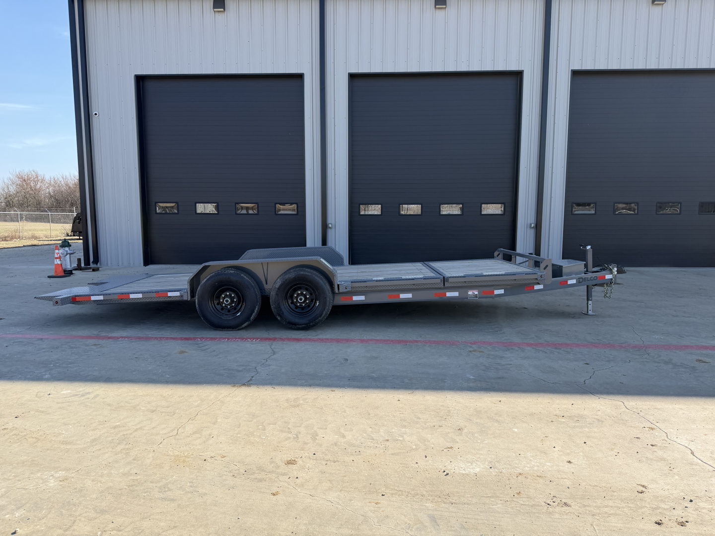 New 2026 Delco Trailers T320 Tilt Trailer
