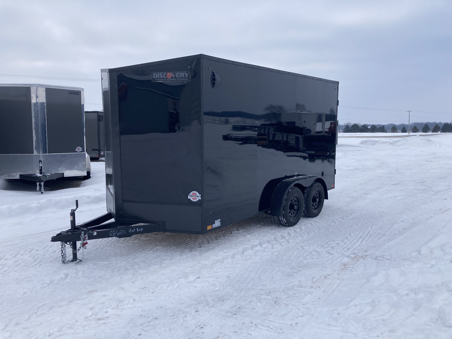 New 2026 Discovery 7x14' Cargo Trailer - Rear Double Doors