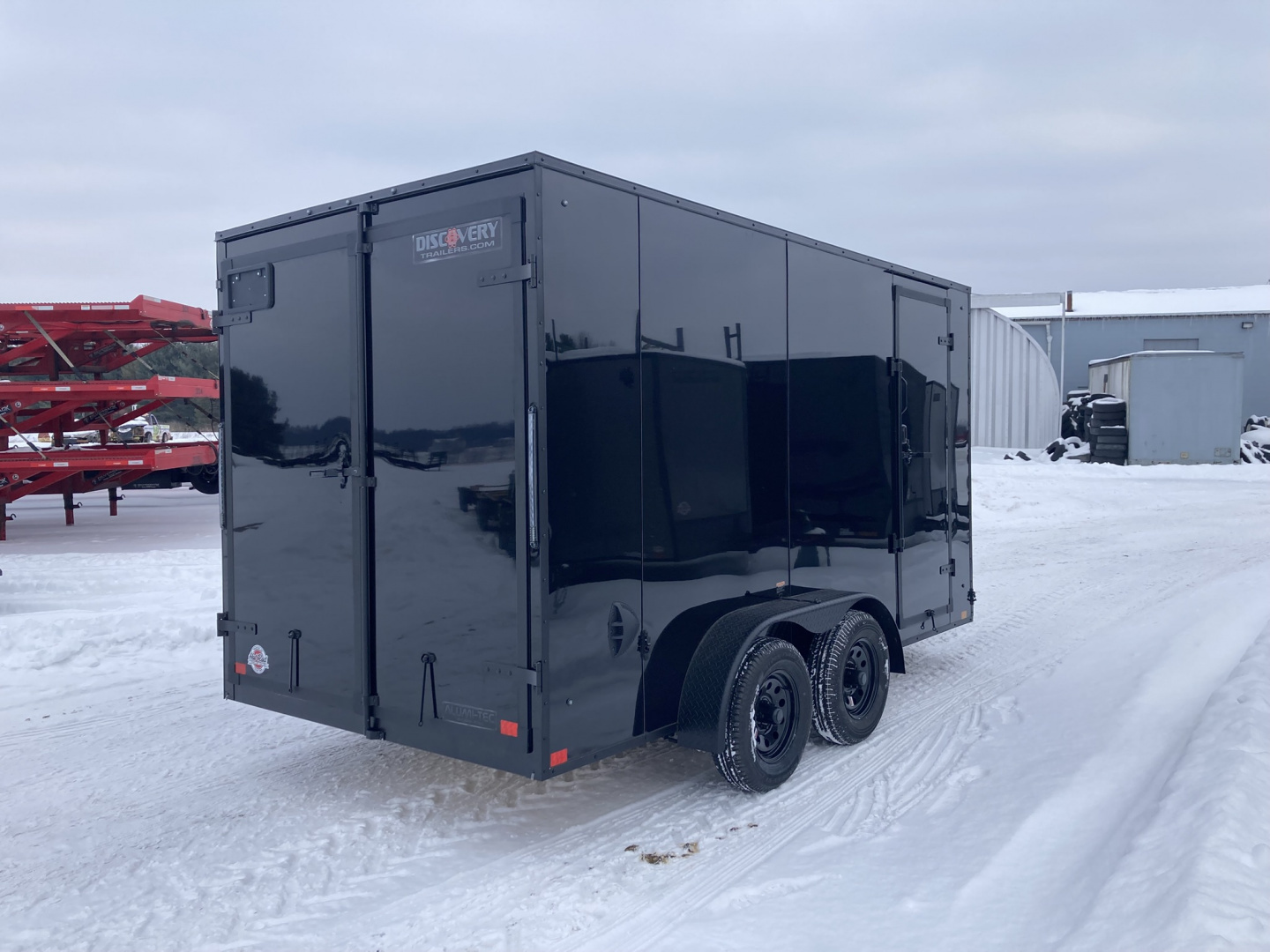 New 2026 Discovery 7x14' Cargo Trailer - Rear Double Doors