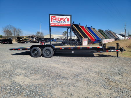 New 2026 Delco Trailers T3 22' x 83" Tilt Trailer Equipment Trailer