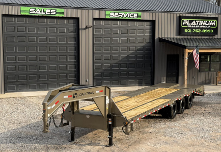 New 2026 Load Trail GP 102X32 27+5 MAX RAMPS 30K GVWR Flatbed Trailer