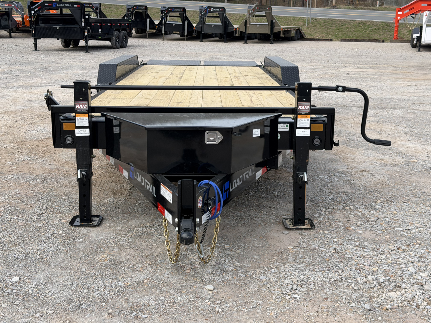 New 2026 Load Trail CH 83X24 21K GVWR TRIPLE AXLE Equipment Trailer