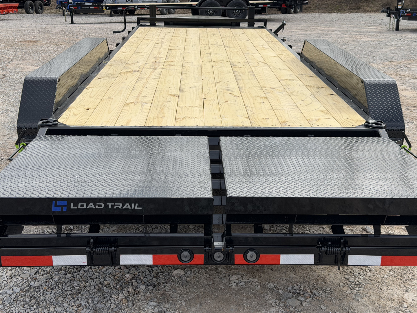 New 2026 Load Trail CH 83X24 21K GVWR TRIPLE AXLE Equipment Trailer