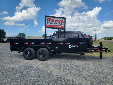 New 2025 Delco Trailers D3 16' x 83" Dump Trailer
