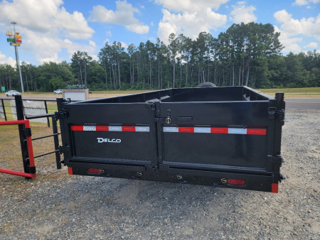 New 2025 Delco Trailers D3 16' x 83" Dump Trailer