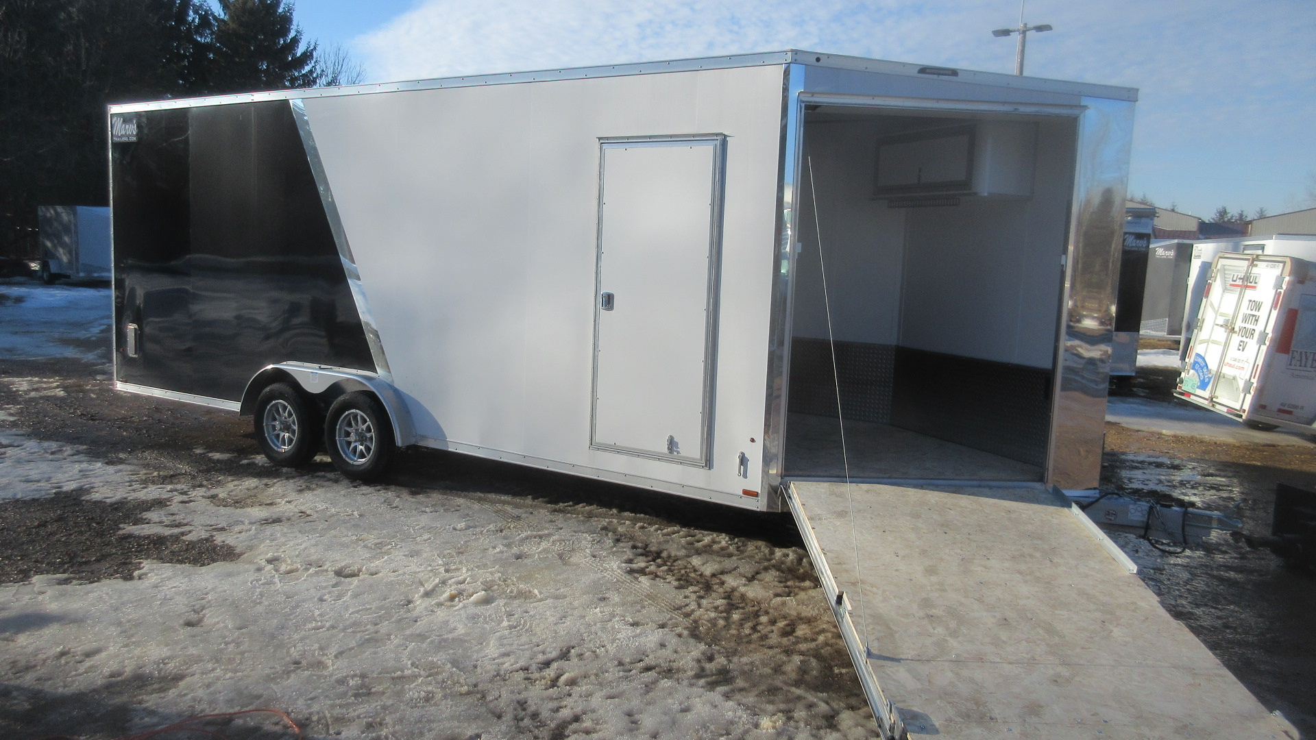 New 2026 Ameralite ADXST Snowmobile Trailer
