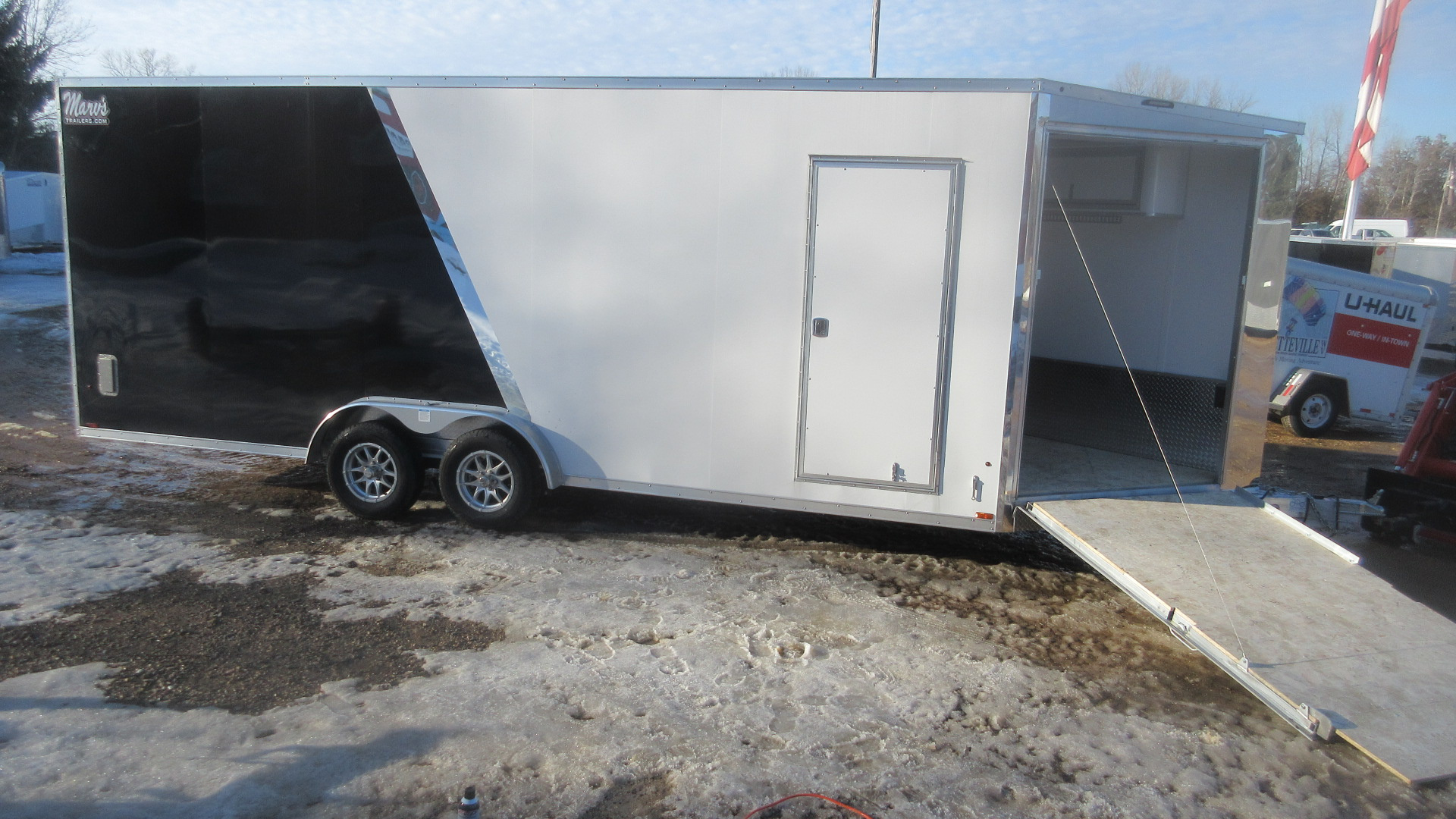New 2026 Ameralite ADXST Snowmobile Trailer