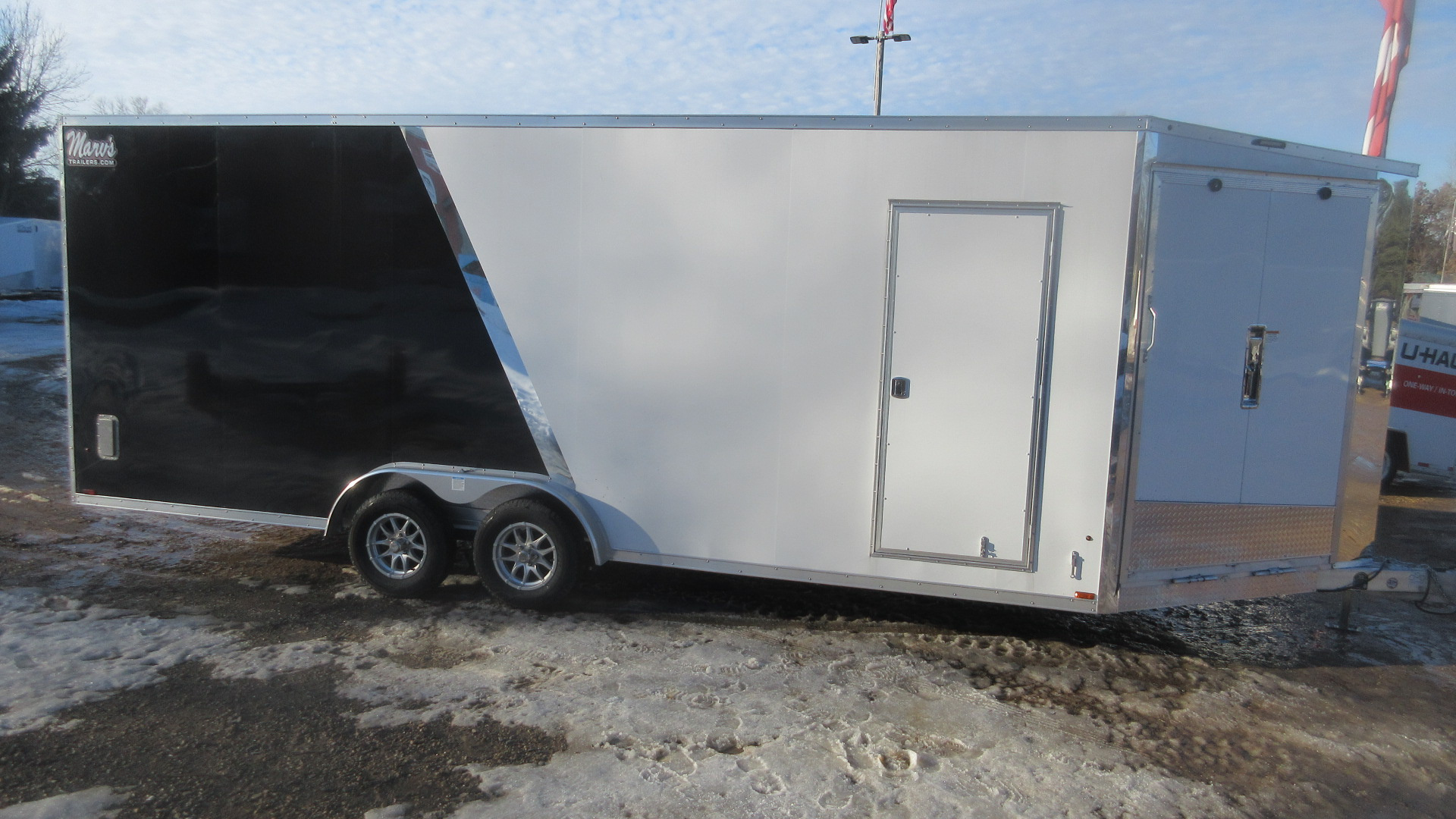New 2026 Ameralite ADXST Snowmobile Trailer