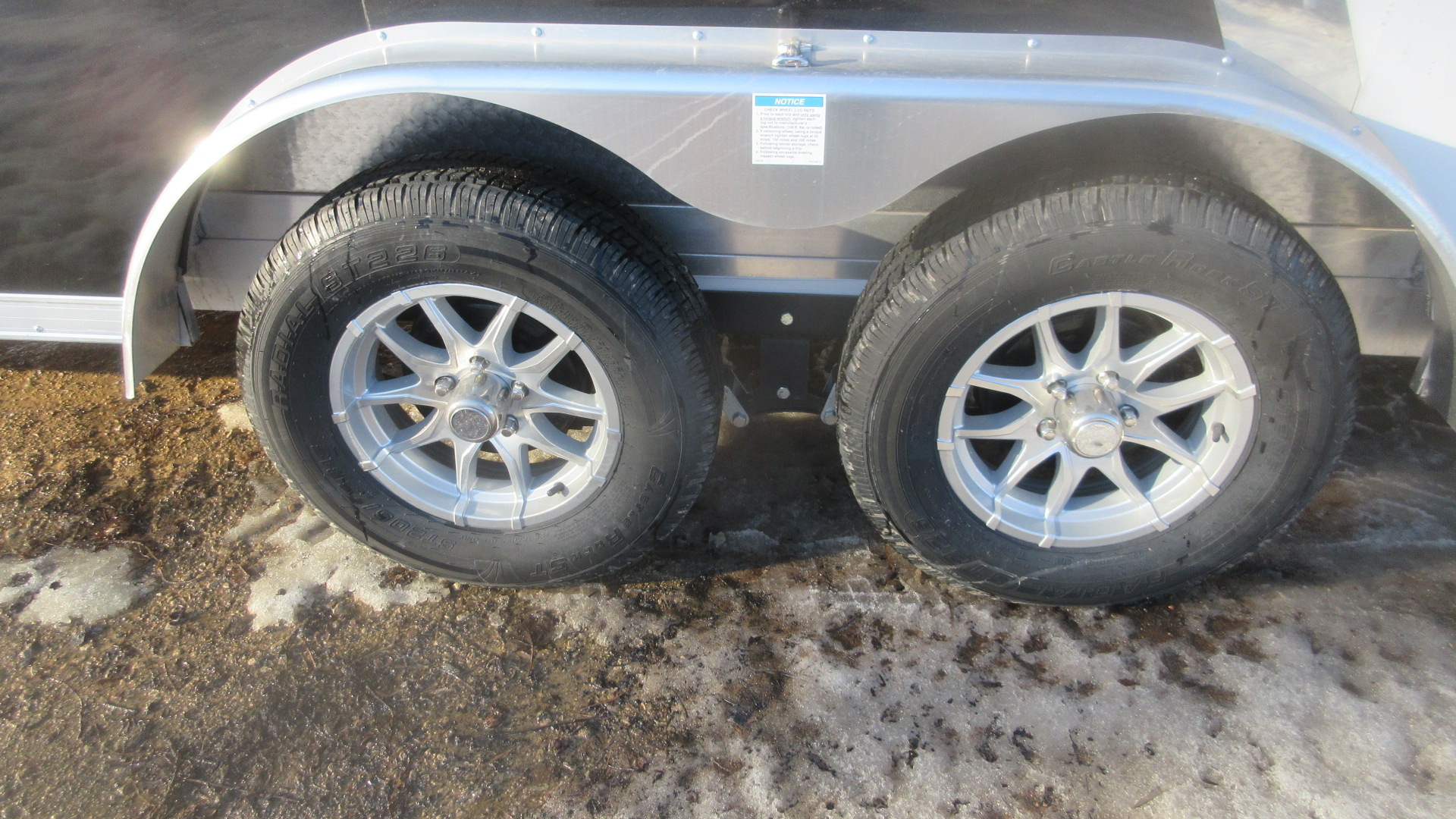 New 2026 Ameralite ADXST Snowmobile Trailer