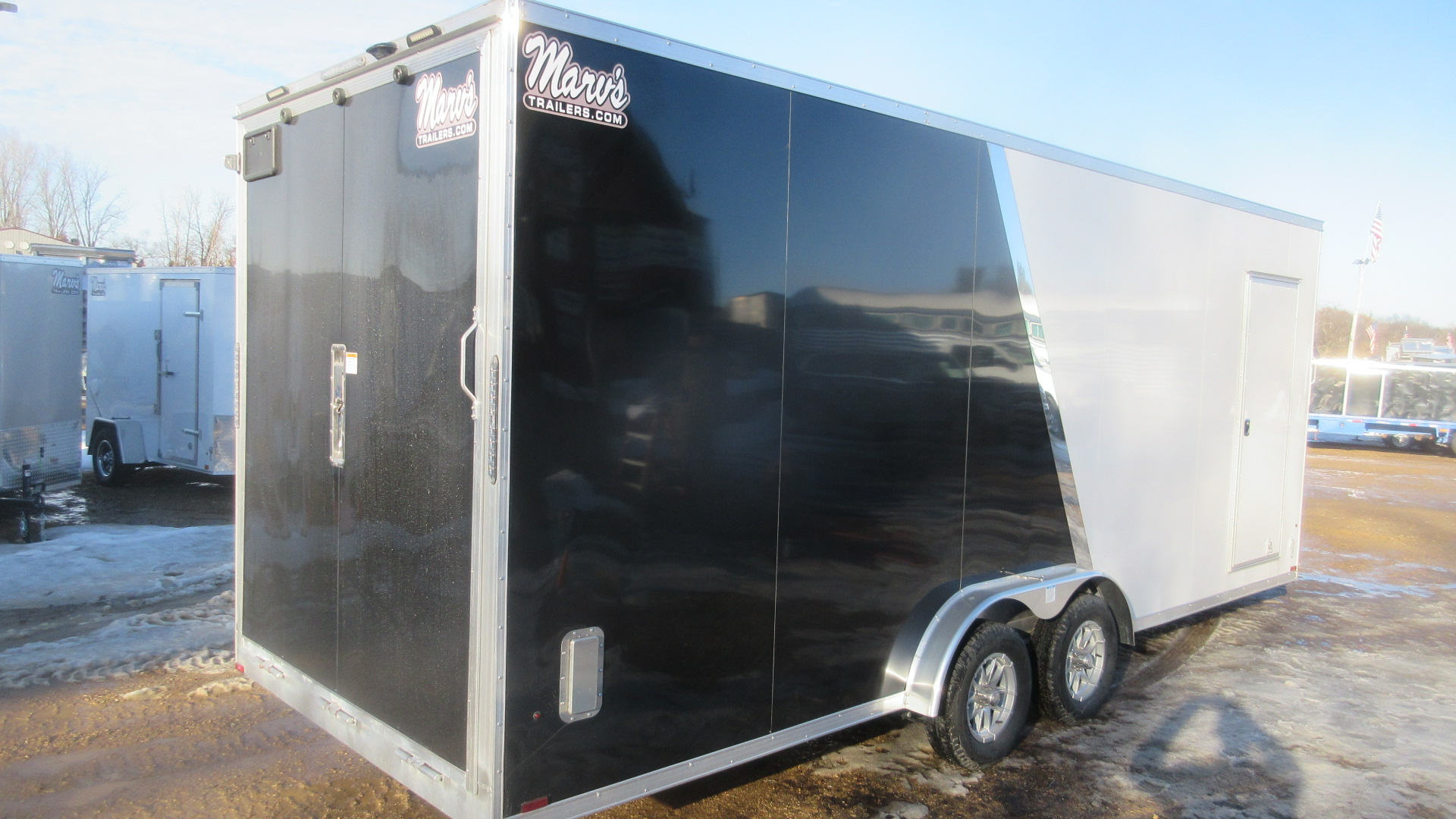 New 2026 Ameralite ADXST Snowmobile Trailer