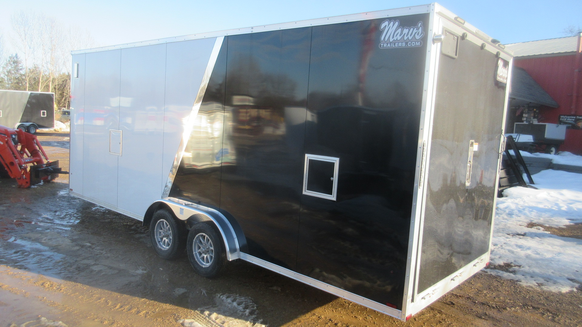 New 2026 Ameralite ADXST Snowmobile Trailer