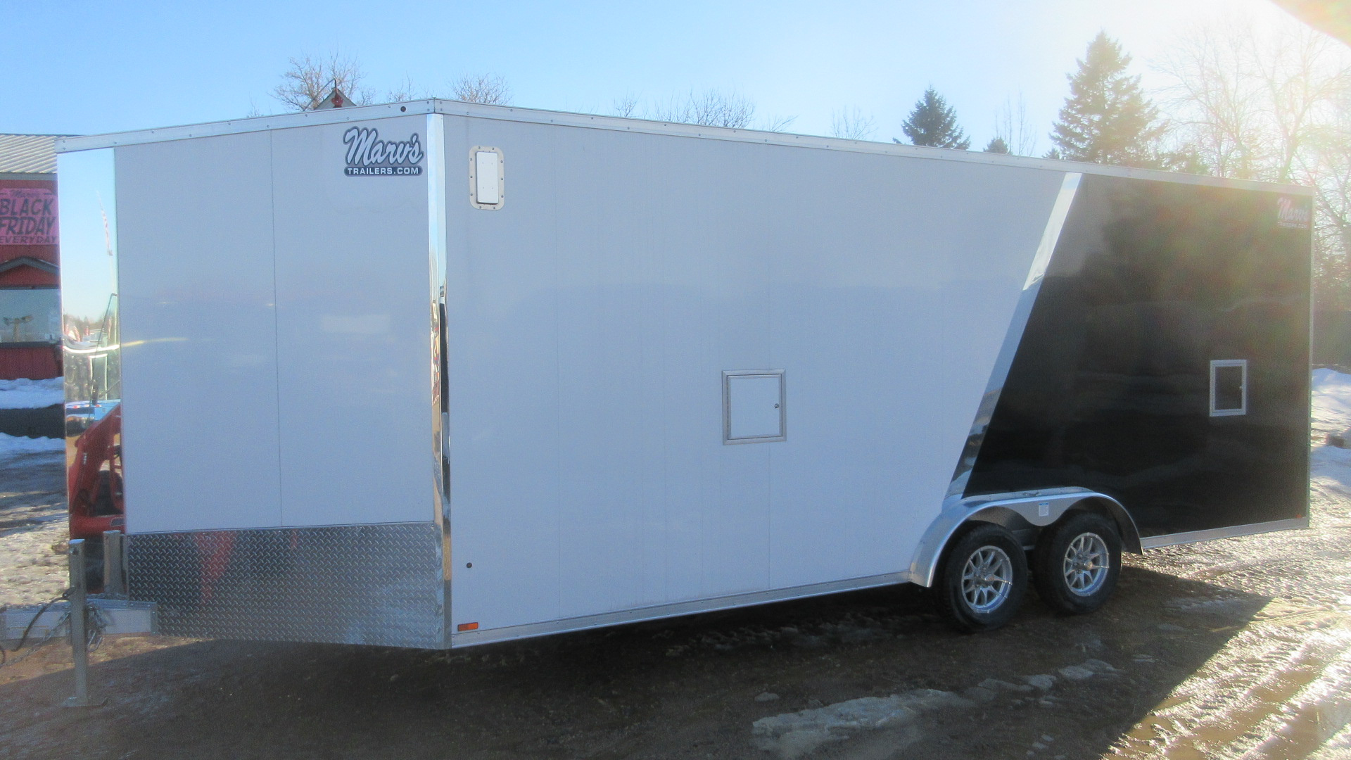 New 2026 Ameralite ADXST Snowmobile Trailer