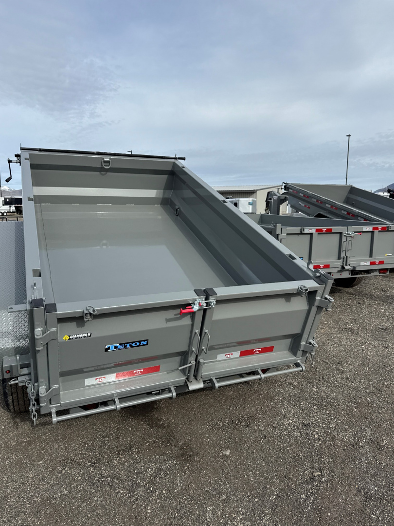 New 2026 Teton Trailer 6x10 Mini BP Dump