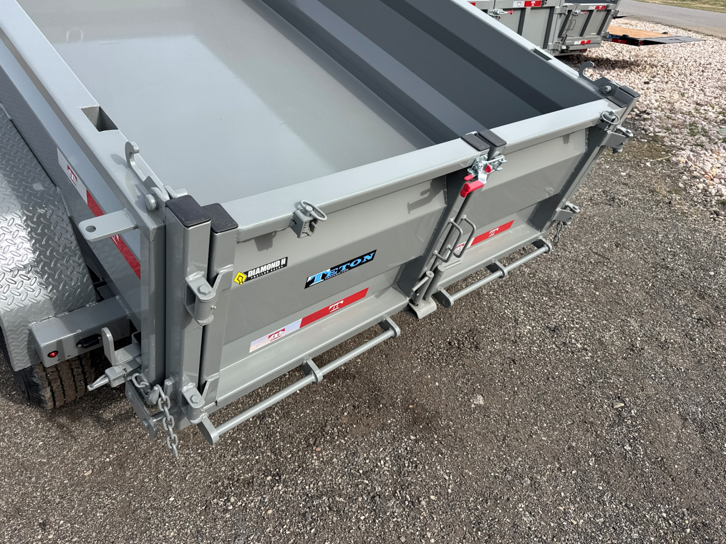 New 2026 Teton Trailer 6x10 Mini BP Dump