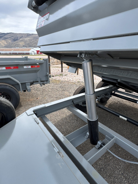 New 2026 Teton Trailer 6x10 Mini BP Dump