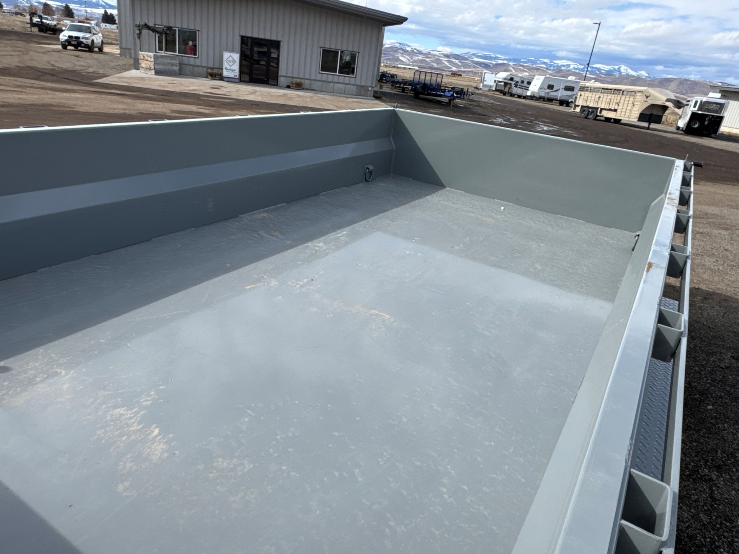 New 2026 Teton Trailer 7x14 BP Dump