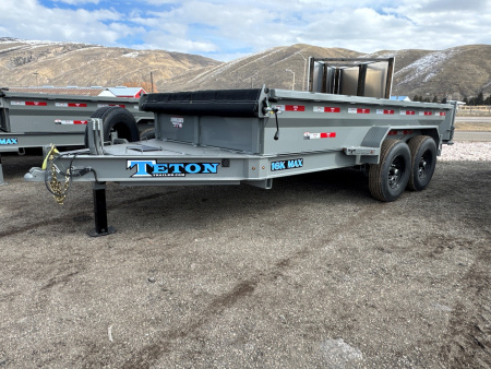 New 2026 Teton Trailer 7x14 BP Dump
