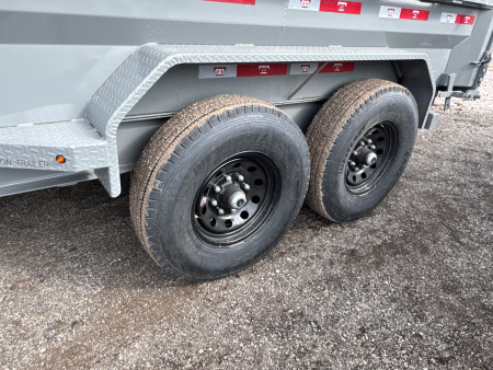 New 2026 Teton Trailer 7x14 BP Dump