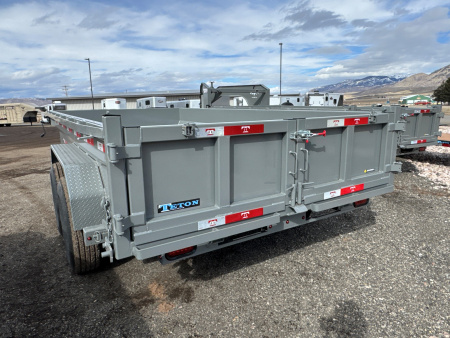 New 2026 Teton Trailer 7x14 BP Dump