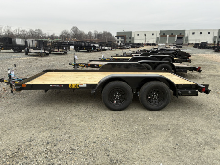 New 2026 Big Tex Trailers 18' 60EC Economy Tandem Axle Carhauler w/ Slide in Ramps Car / Racing Trailer