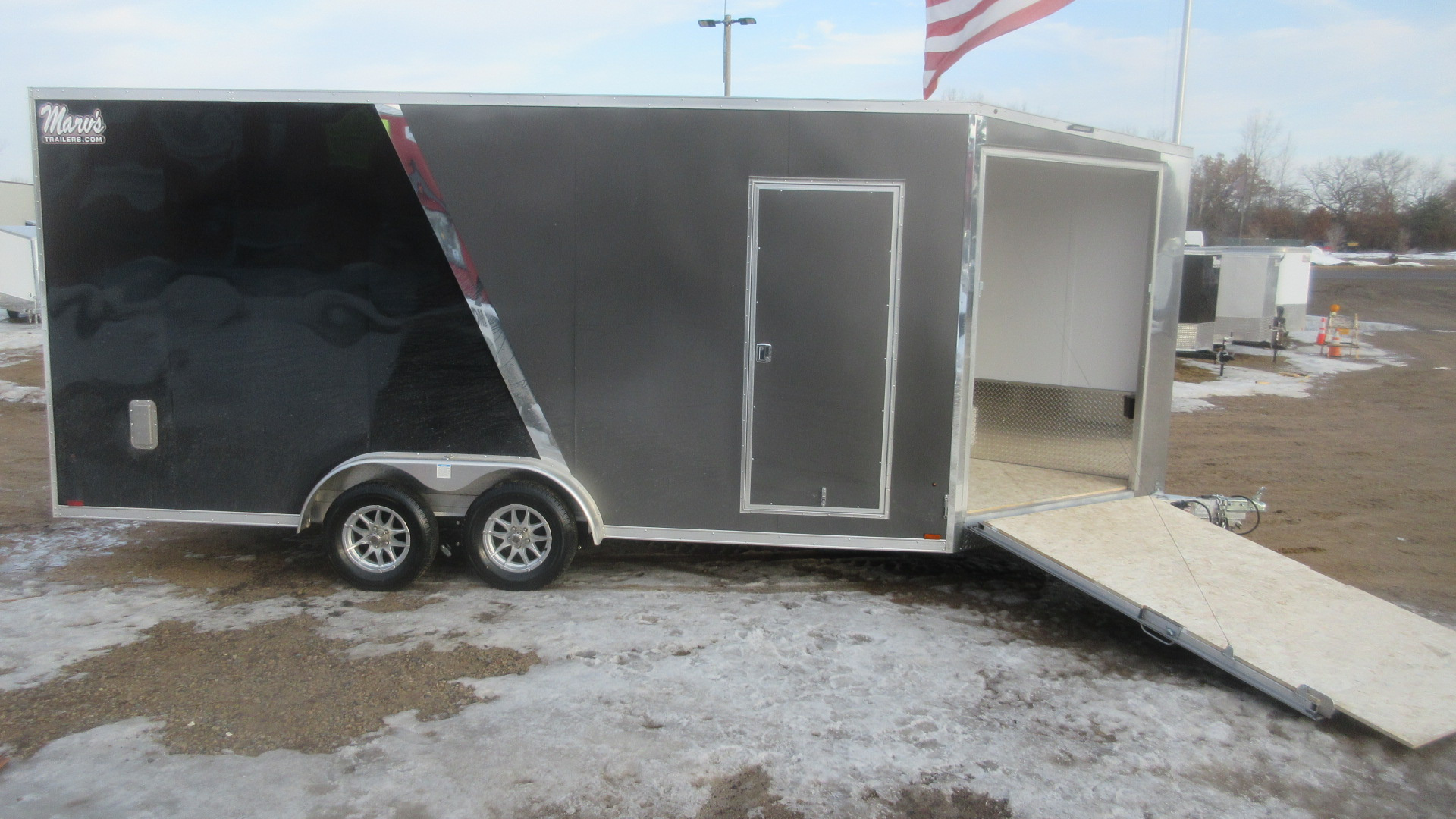 New 2026 Ameralite ADXST Snowmobile Trailer