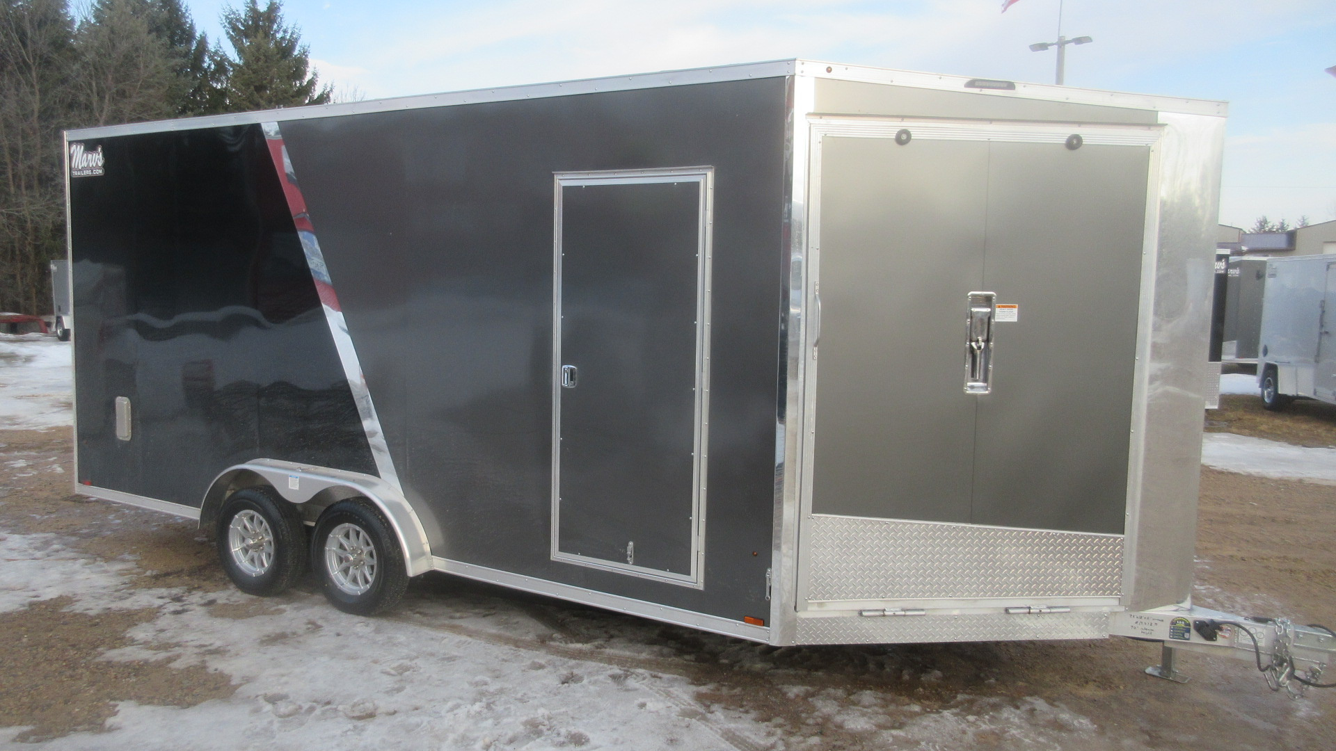 New 2026 Ameralite ADXST Snowmobile Trailer