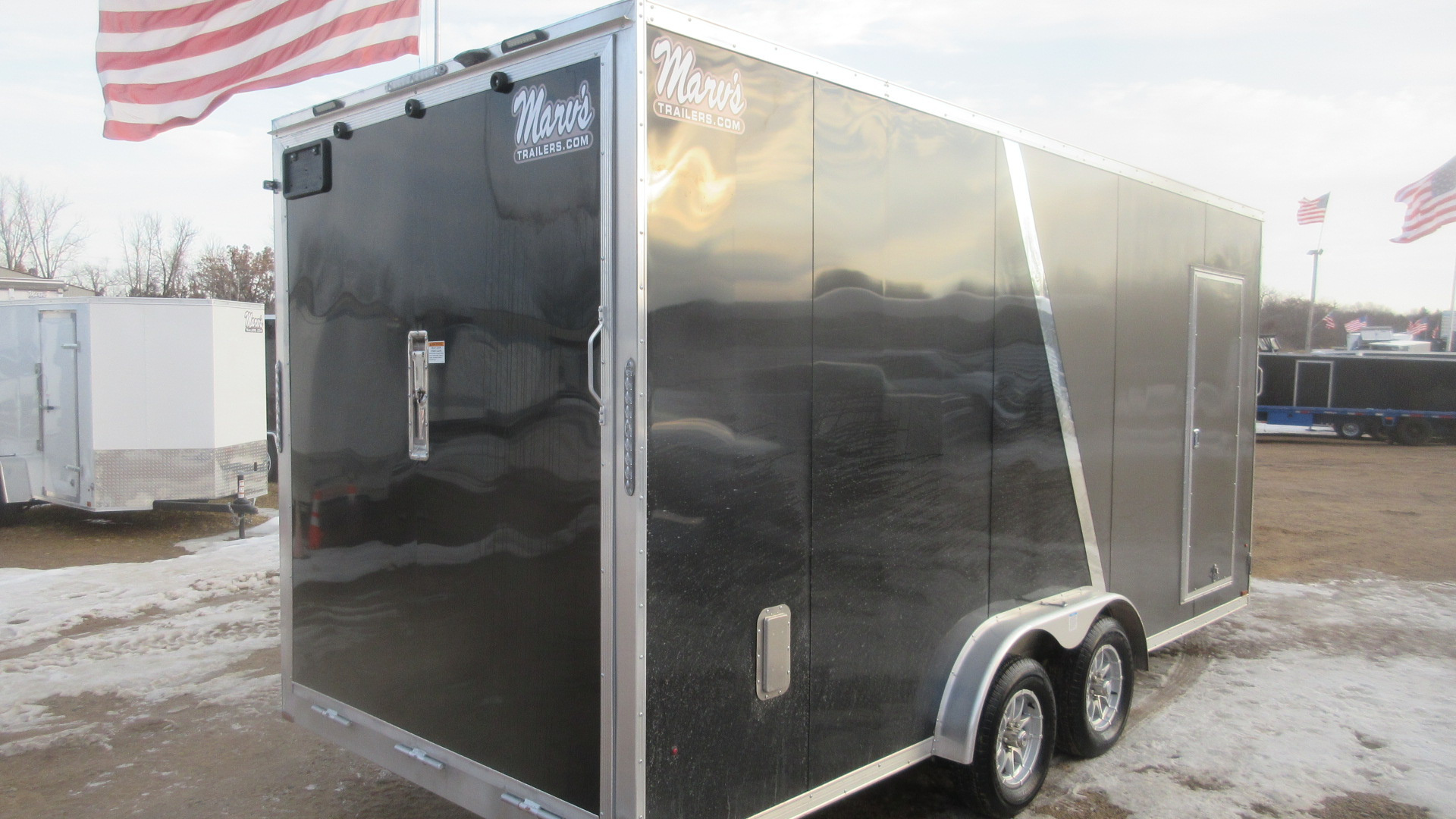 New 2026 Ameralite ADXST Snowmobile Trailer